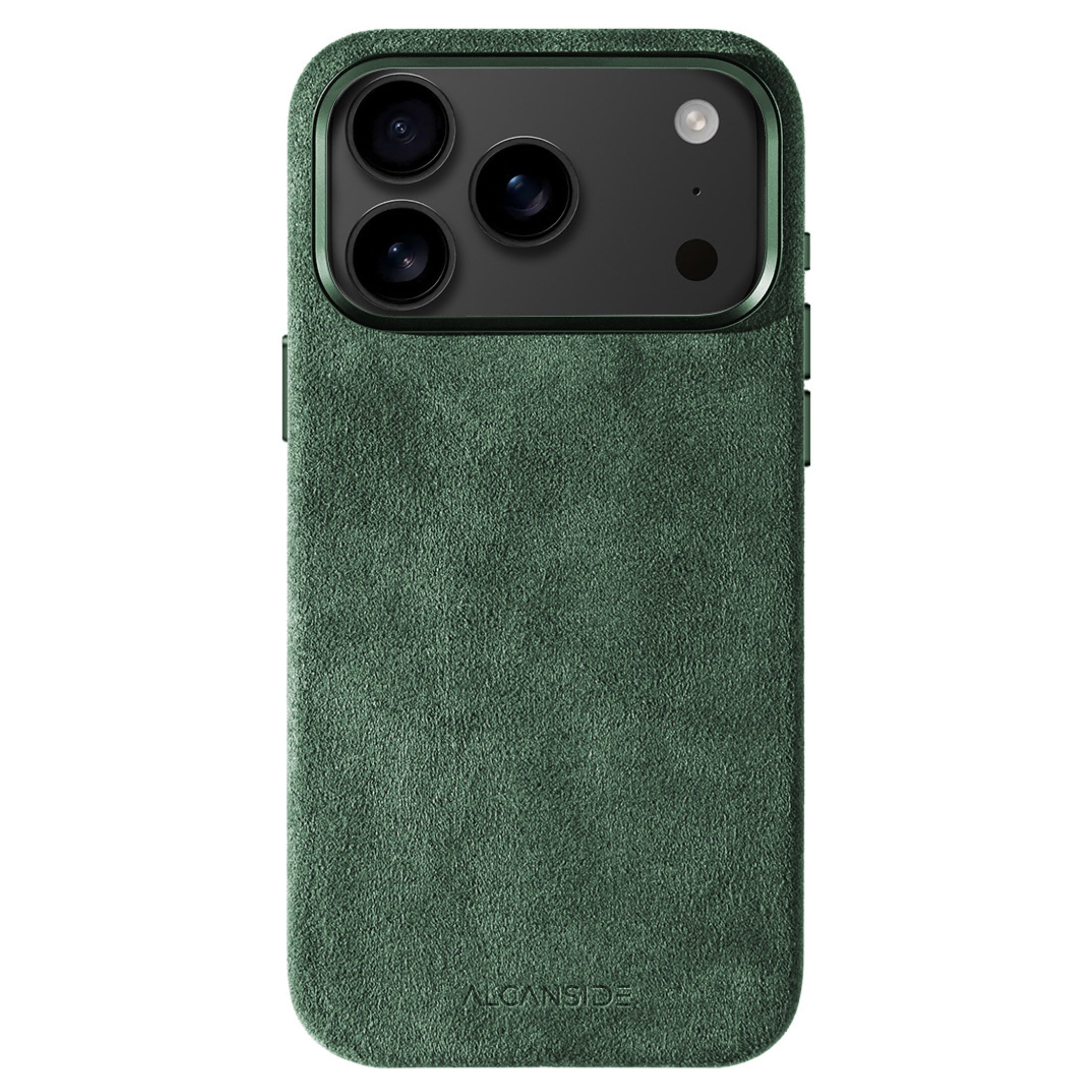 iPhone Alcantara Case - Midnight Green