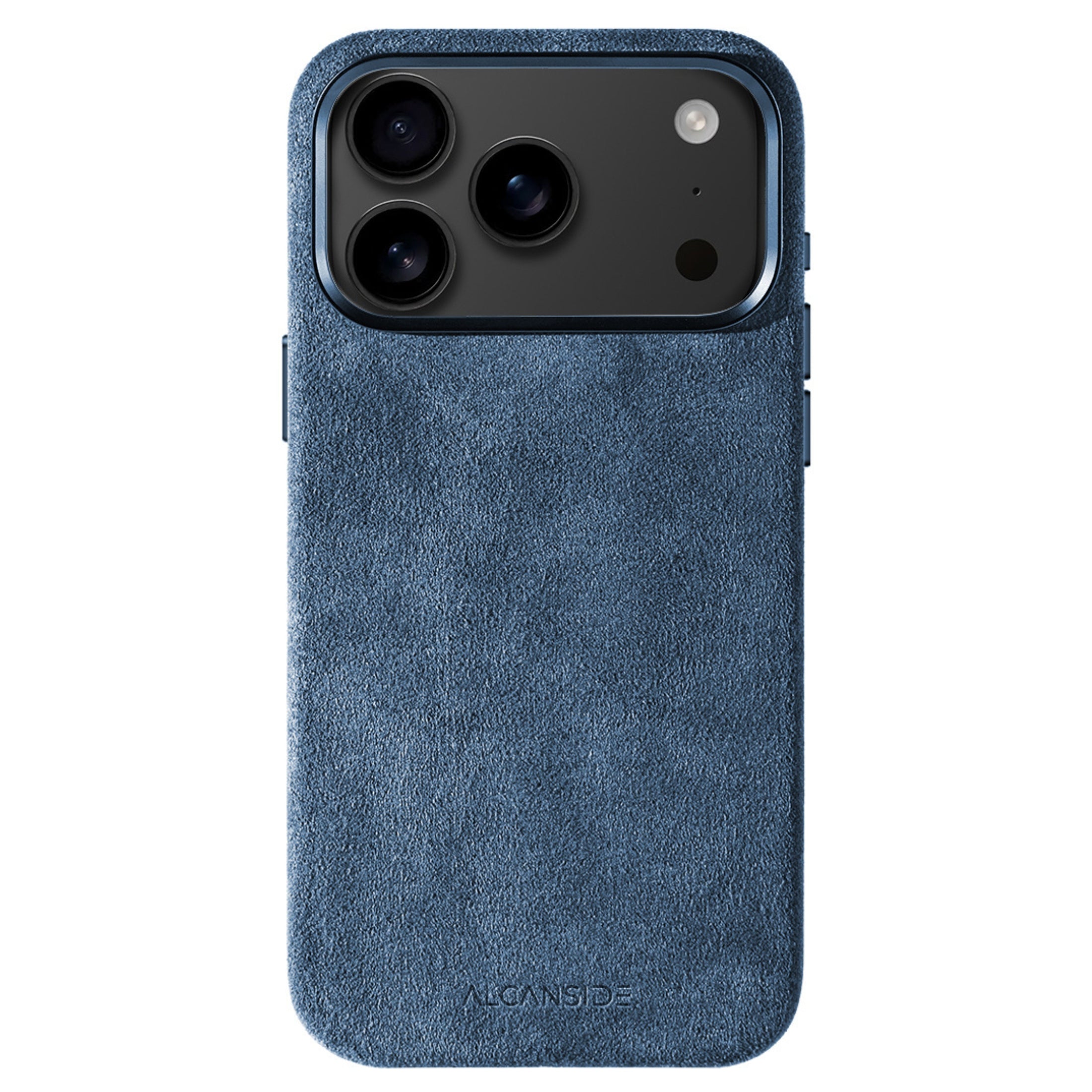 iPhone Alcantara Case - Ocean Blue