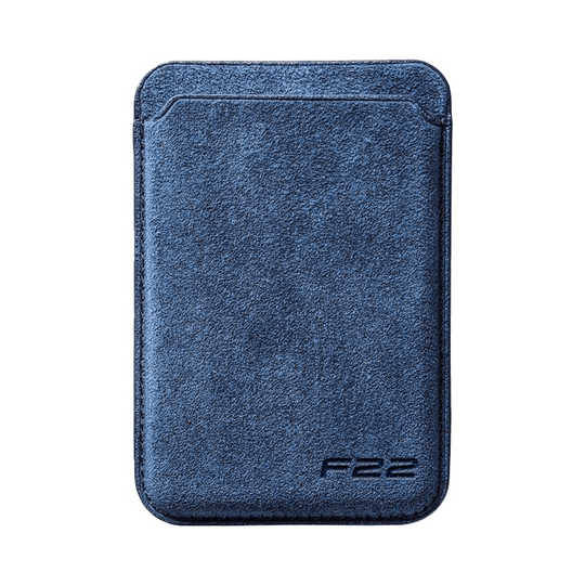 Donkervoort F22 - Alcantara MagSafe Wallet - Ocean Blue - Alcanside