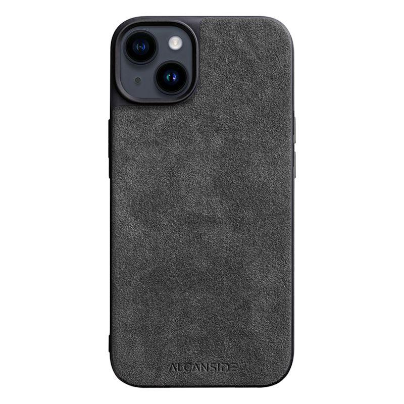 iPhone 14 - Alcantara Back Cover - Space Grey - Alcanside